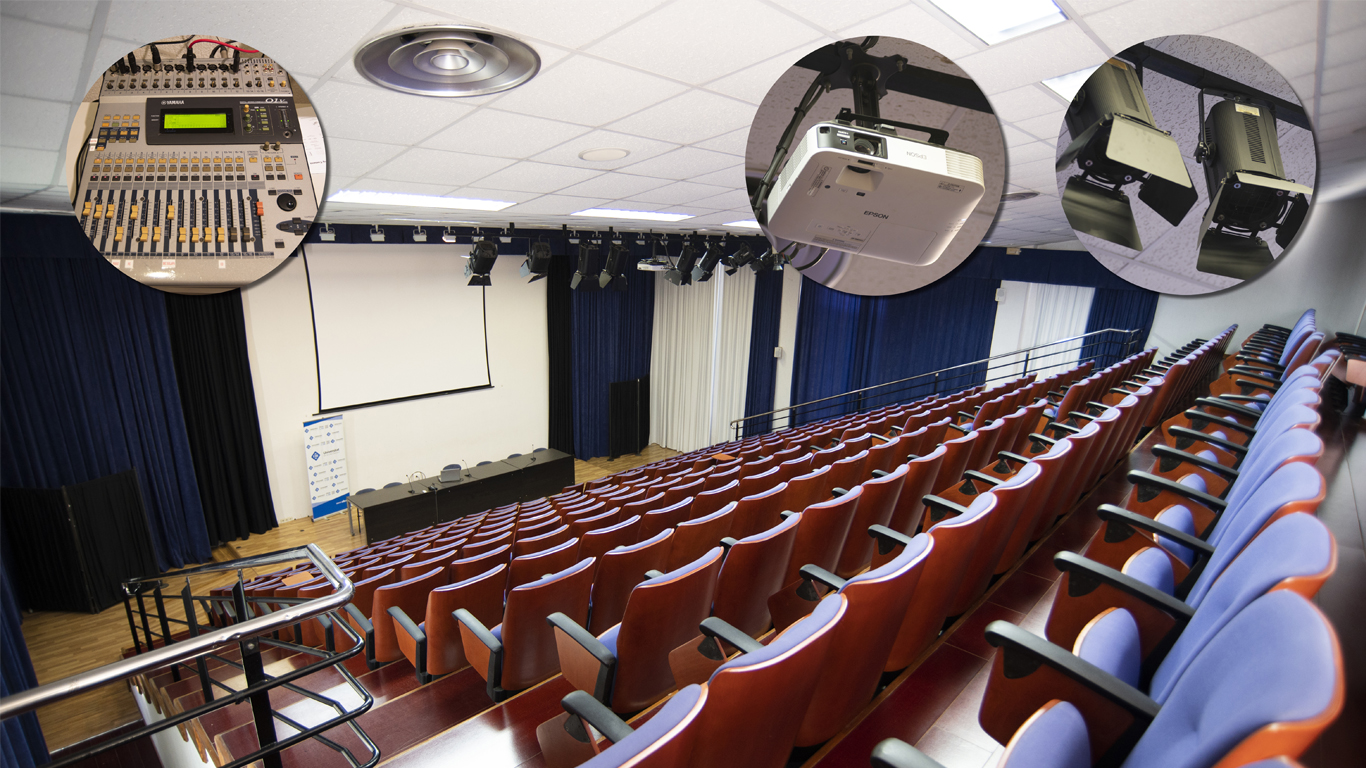 Sala actes edifici Guillem Cifre