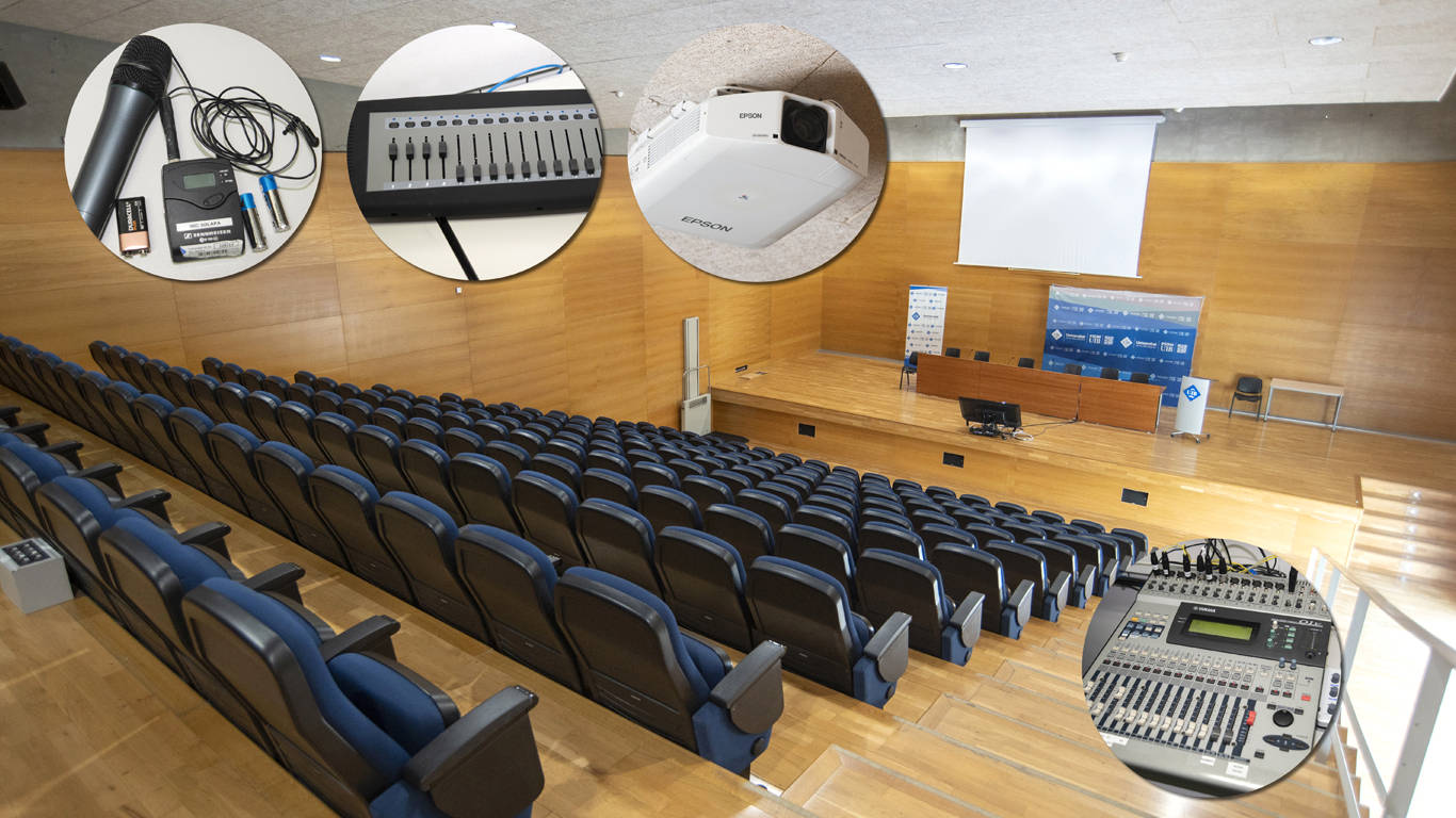 Sala d'actes edifici Jovellanos